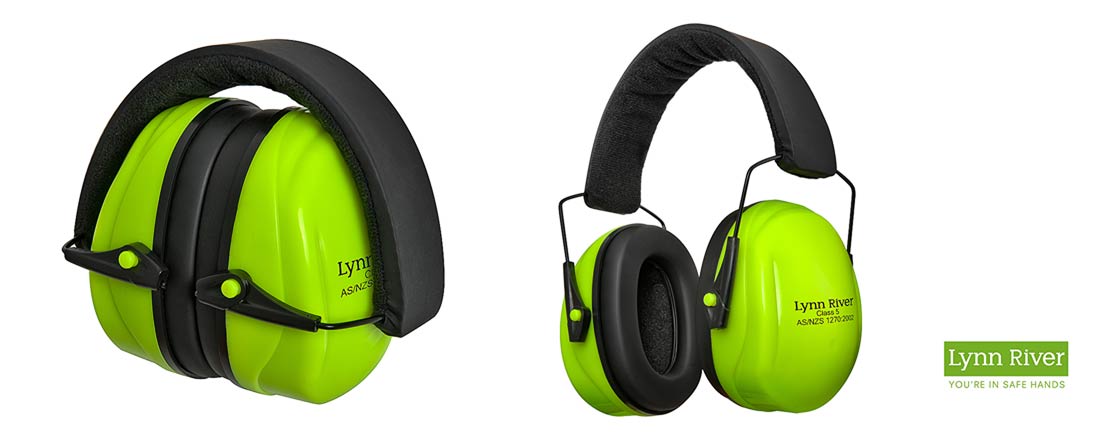 Product Photography of earmuffs for Lynn River